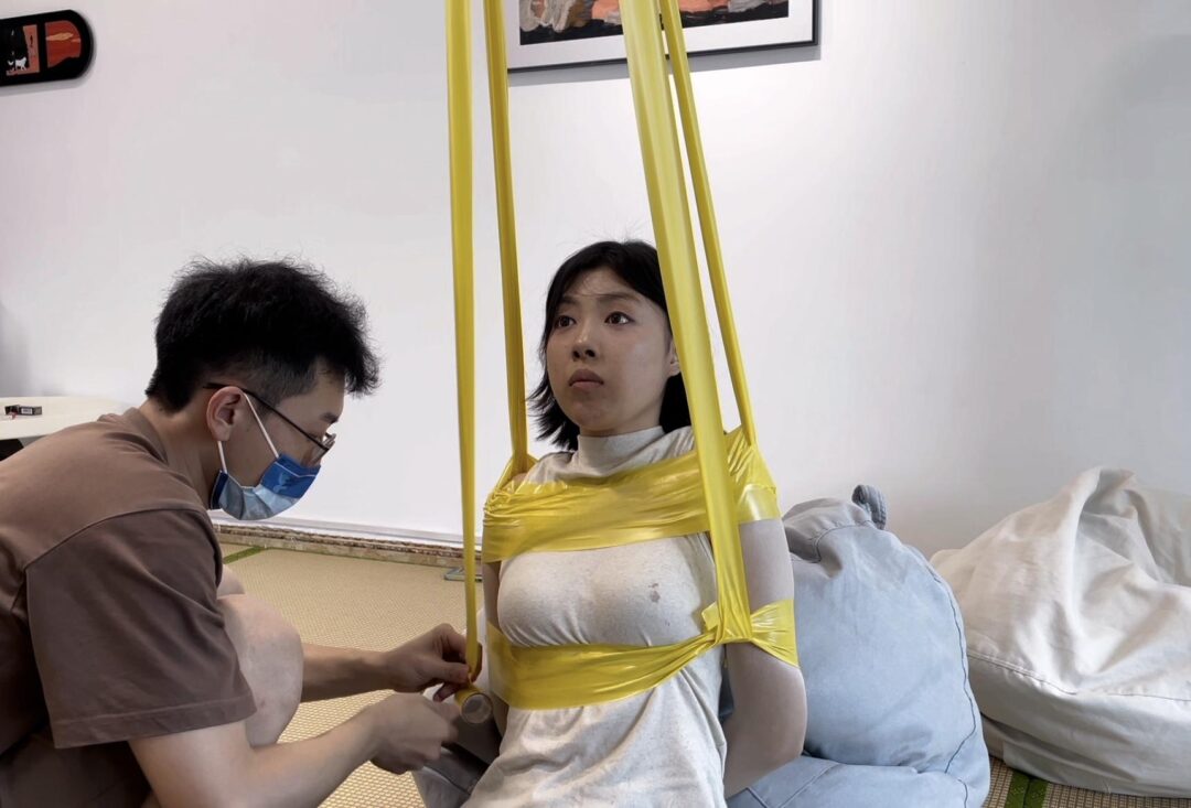 【缚艺录】胶带吊缚
