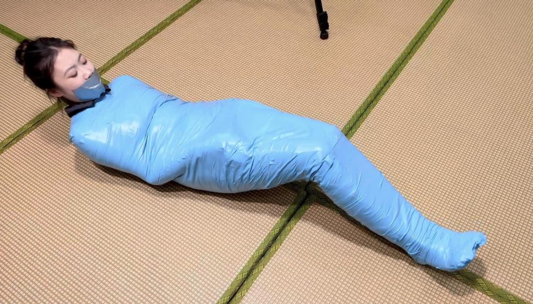 【缚艺录】【小樱】海洋蓝胶带的全包+双重封嘴