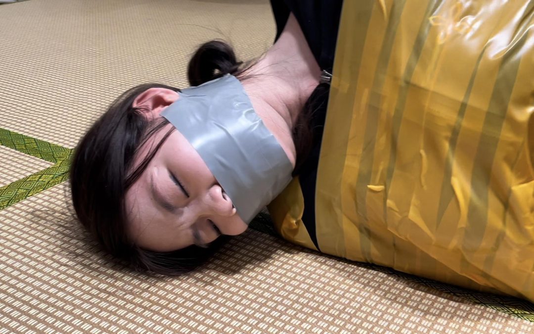 【缚艺录】胶带木乃伊+灰色胶带封嘴 【缚艺录】胶带木乃伊+灰色胶带封嘴