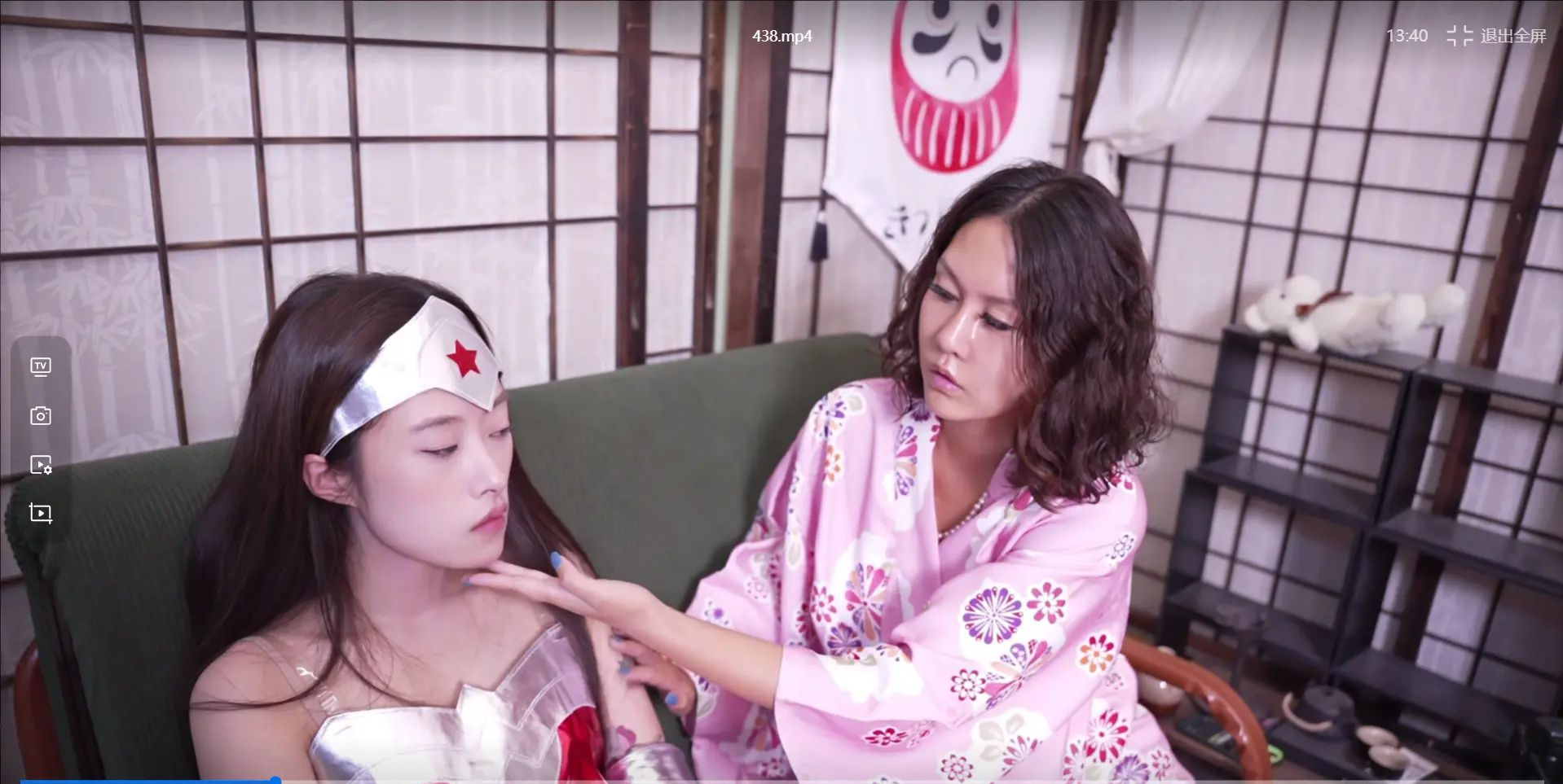 哈莉奎因工作室-神奇女侠身份曝光-闺蜜胁迫bdsm