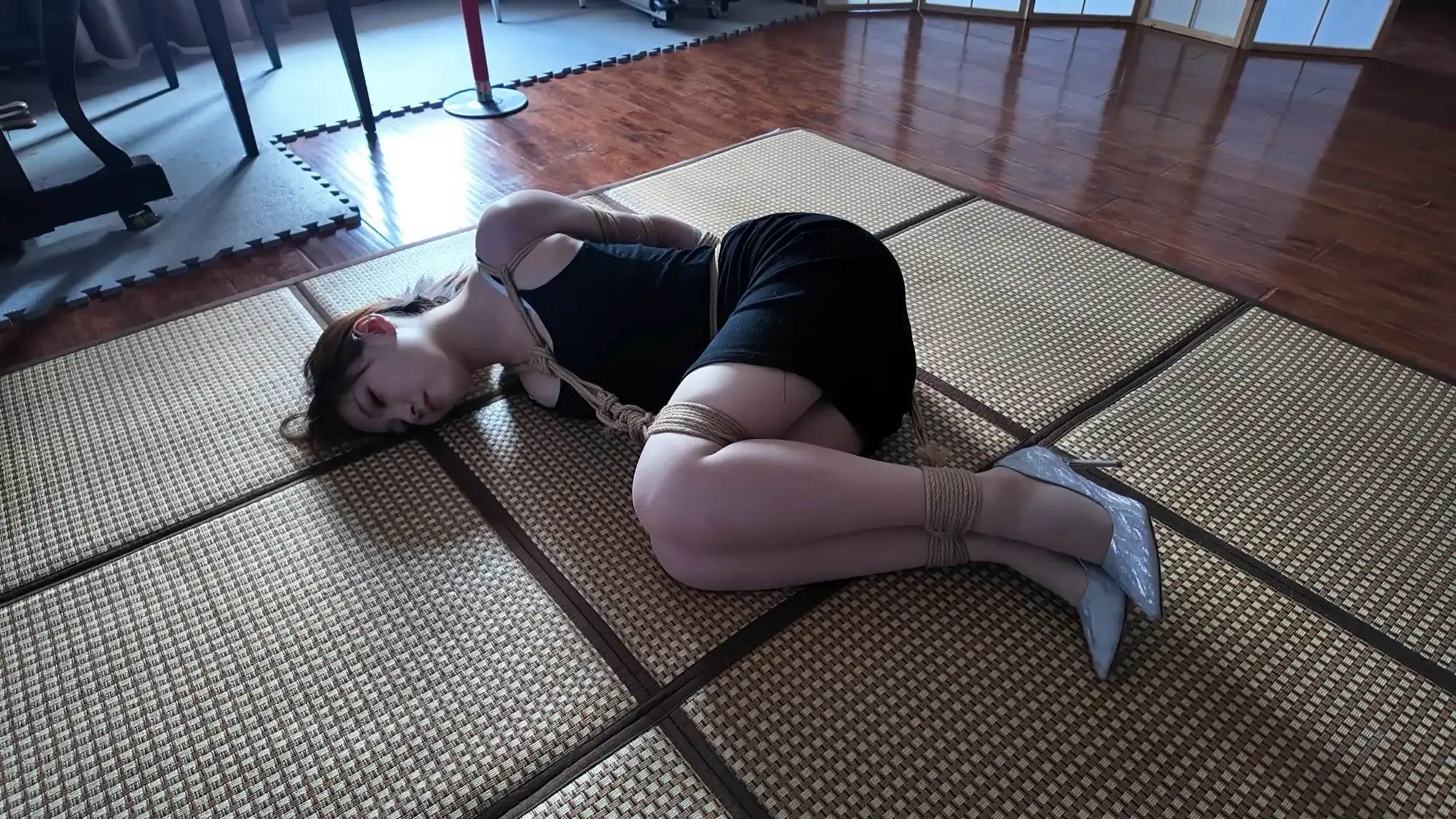 定拍：王贝贝紧缚堵嘴